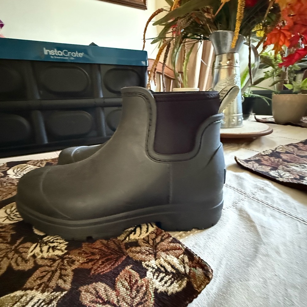 UGG Black Winter & Rain Boots